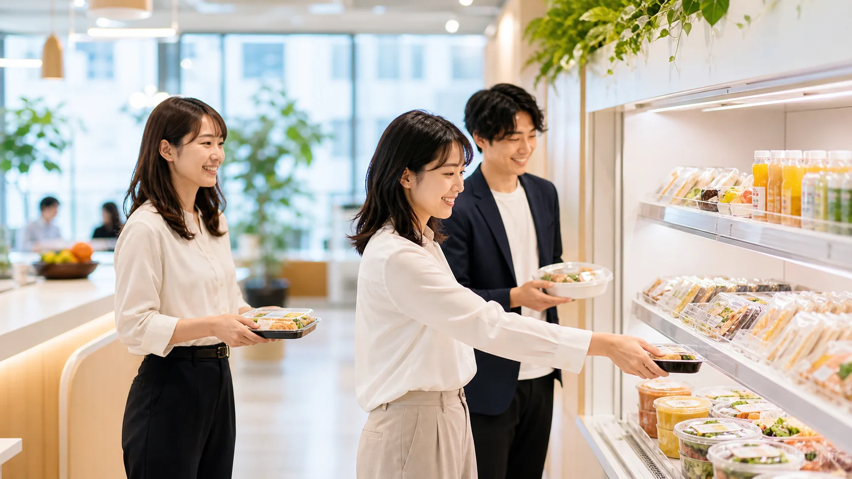 オフィスの福利厚生利用シーン