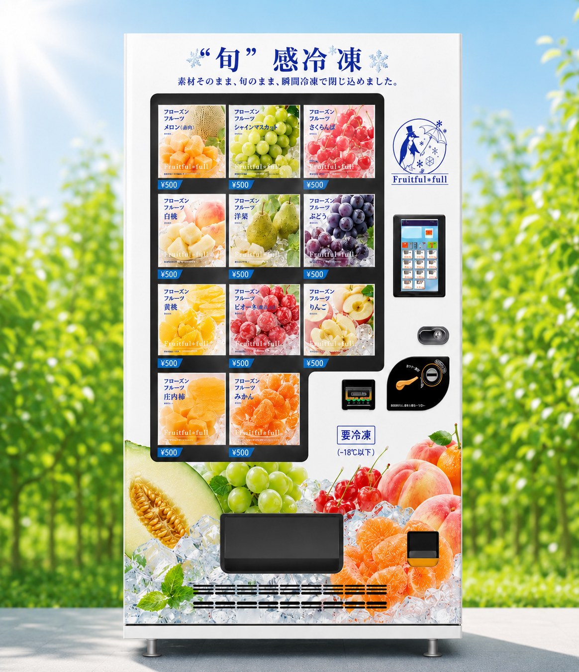 冷凍自販機のバナーイメージ