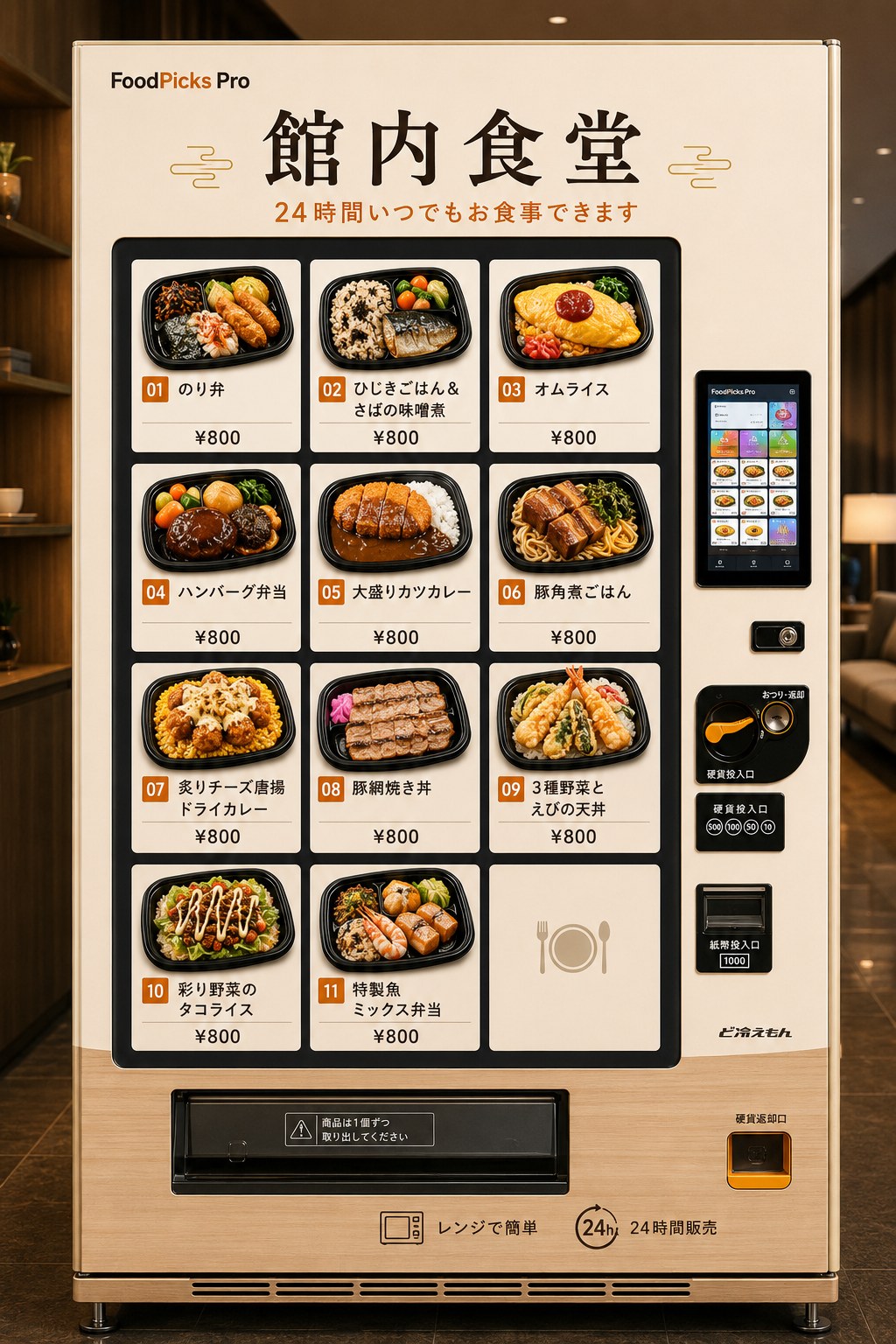 冷凍自販機のバナーイメージ